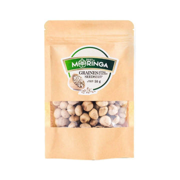 Graines rôties et salées biologiques Moringa, 50g - Goodshop Canada